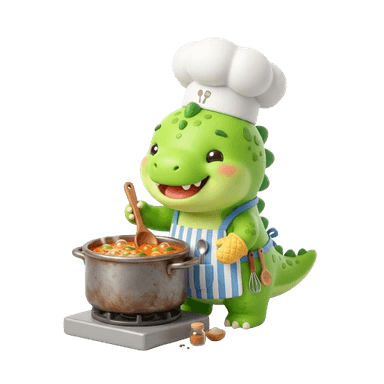 Dinosaur Cooking